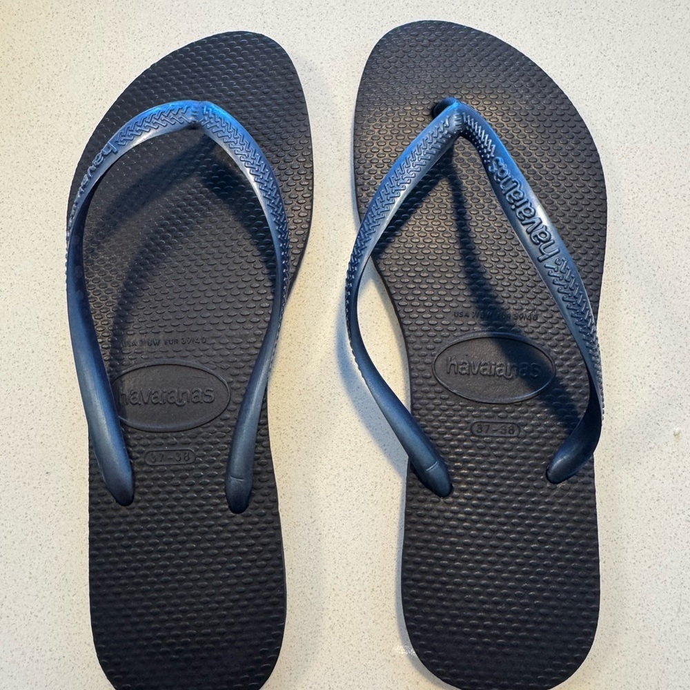 Havaianas Blue  Flip Flops